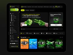 NotCasino — Casino Platform UI/UX Design