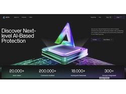 Лендинг крипто проекта | Webflow