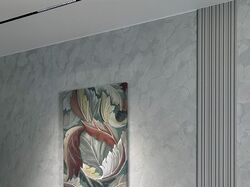 холст в интерьере