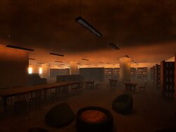 Опустевшая библиотека