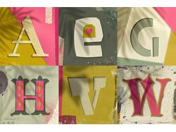 Алфавит для челленджа 36daysoftype