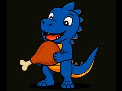 Анимация персонажа Еда