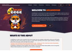 ArcadeDoge - дизайн и разработка play-to-earn arcade-платформы