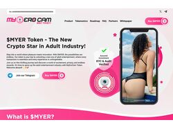MyEroCam - дизайн и разработка Web3 webcam-платформы с utility-токеном