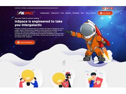 InSpace - дизайн и разработка криптопроекта