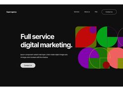 Главная страница сайта 1