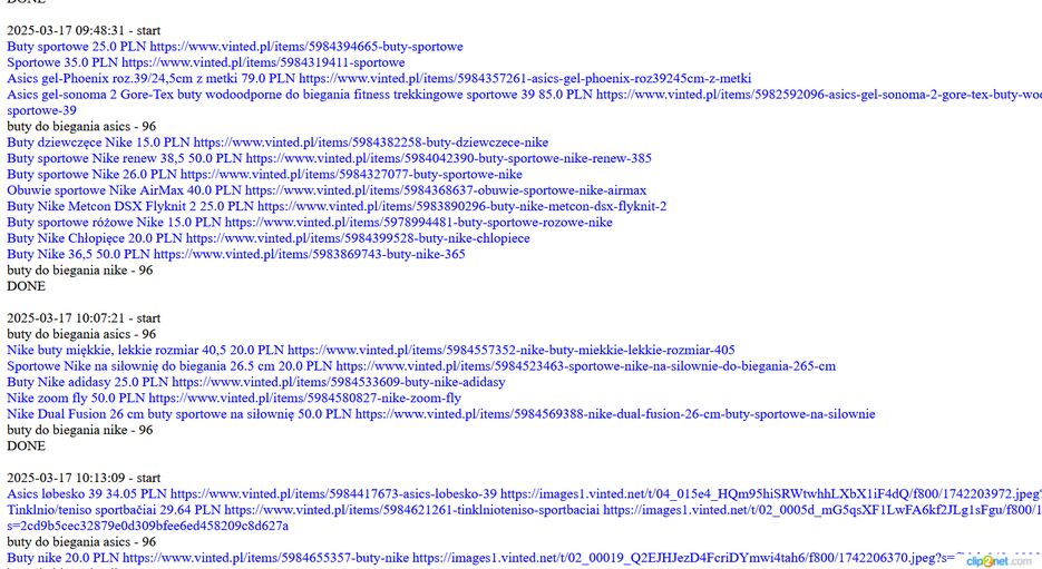 009 Vinted, OLX, Avito telegram BOT scanner 1.png
