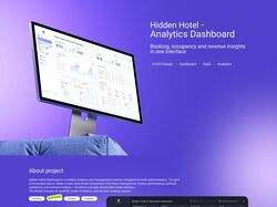 SaaS analytical dashboard