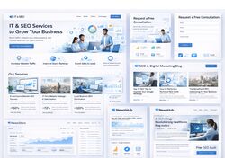 Сайт послуг IT / SEO