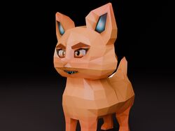 Low poly Fox