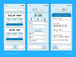UI-дизайн для Telegram-игры