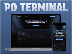 Full-stack веб-приложение трейдинг-платформы — PO Terminal