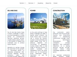 Oil & Gas / Power / Construction Website