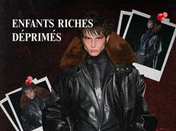 не коммерческий постер для бренда Enfants Riches Deprimes