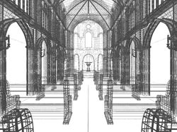 WIP: Fantasy Gothic Cathedral