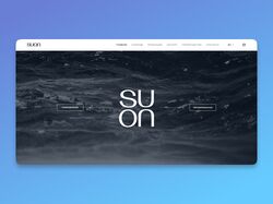 Сайт по продаже воды "SUON"