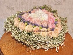 Композиция на стол молодых.