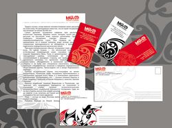 фирменный стиль тату - салона МОКО