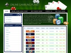 Сайт казино «Online Gambling Planet»