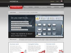 Сайт компании «Morfik»