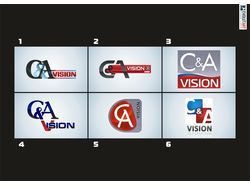 Варианты логотипов для компании C&A VISION
