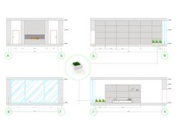 Развертки стен Autocad