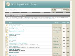 Gambling Addiction Forum