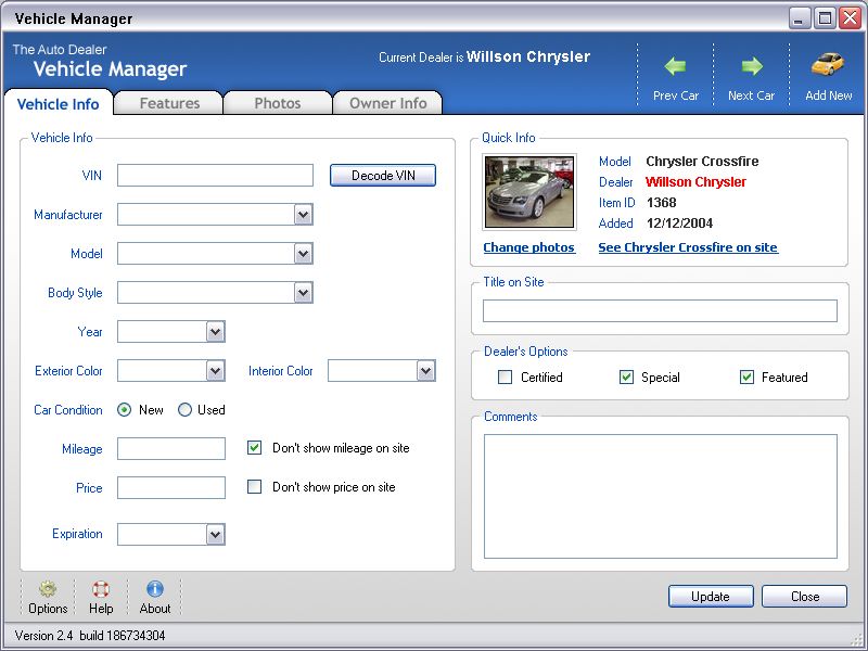 Vehicle Manager для http://www.theautodealer.com.png