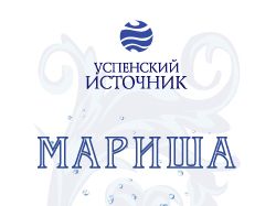 Вариант этикетки для воды на прозрачной пленке