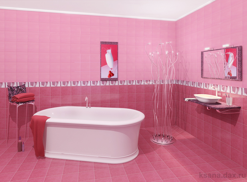 Плитка розовый цвет. Розовая плитка для ванной. Плитка для ванной розового цвета. Розовая ванная. Ванная в розовом цвете.