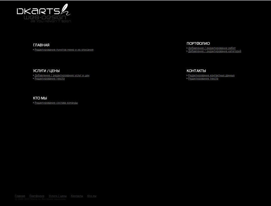 Сайт-портфолио DKarts. Административная панель.jpg