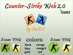 Counter-Strike иконки web 2.0
