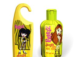 серия упаковок детской косметики "Bratz"