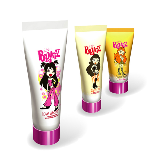 серия упаковок детской косметики "Bratz".jpg