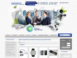 Редизайн и верстка интернет-магазина richtel.ru