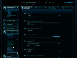 Дизайн админки CMS