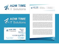 Фирменный стиль ADM time IT Solutions