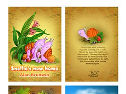 Иллюстрации к сказке"Snellie`s new home"