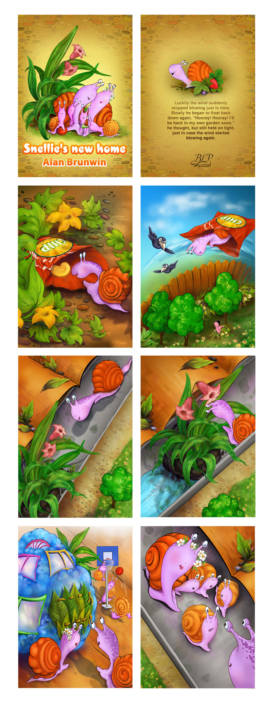 Иллюстрации к сказке"Snellie`s new home".jpg