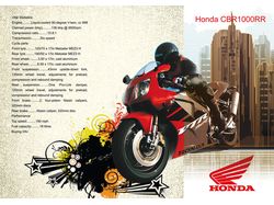 Реклама мотоциклов Honda