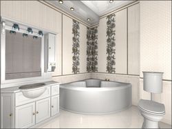 Раскладка плитки London-визуализация
