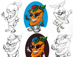 Иллюстрация "Крутой манго"
