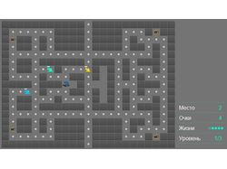 Промо flash игра Pacman 1 для сайта Asus