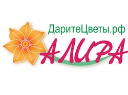 Логотип интернет магазина цветов.