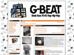 Сайт музыкальной тематики G-Beat