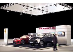 Porsche exhibition stand
