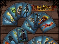 Карты для игры Tetra Mastrer