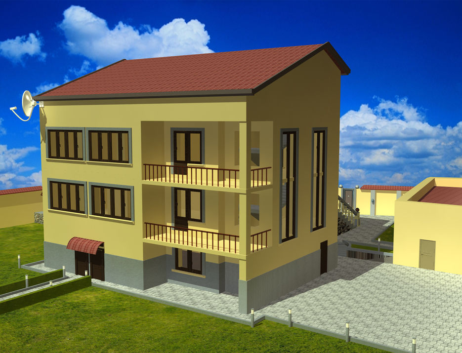 моделирование домов