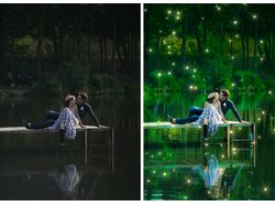 Арт-обработка фото, love story