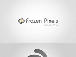 Логотип студии «Frozen Pixels»